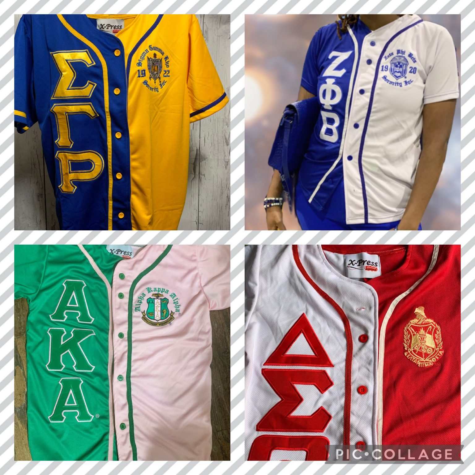 Split Color Block Baseball Jersey Xpress Yourself Sportswear