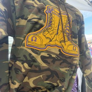 Camo Omega  Chenille Hoodie