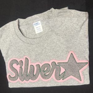 AKA SilverStar Chenille Tee Shirt