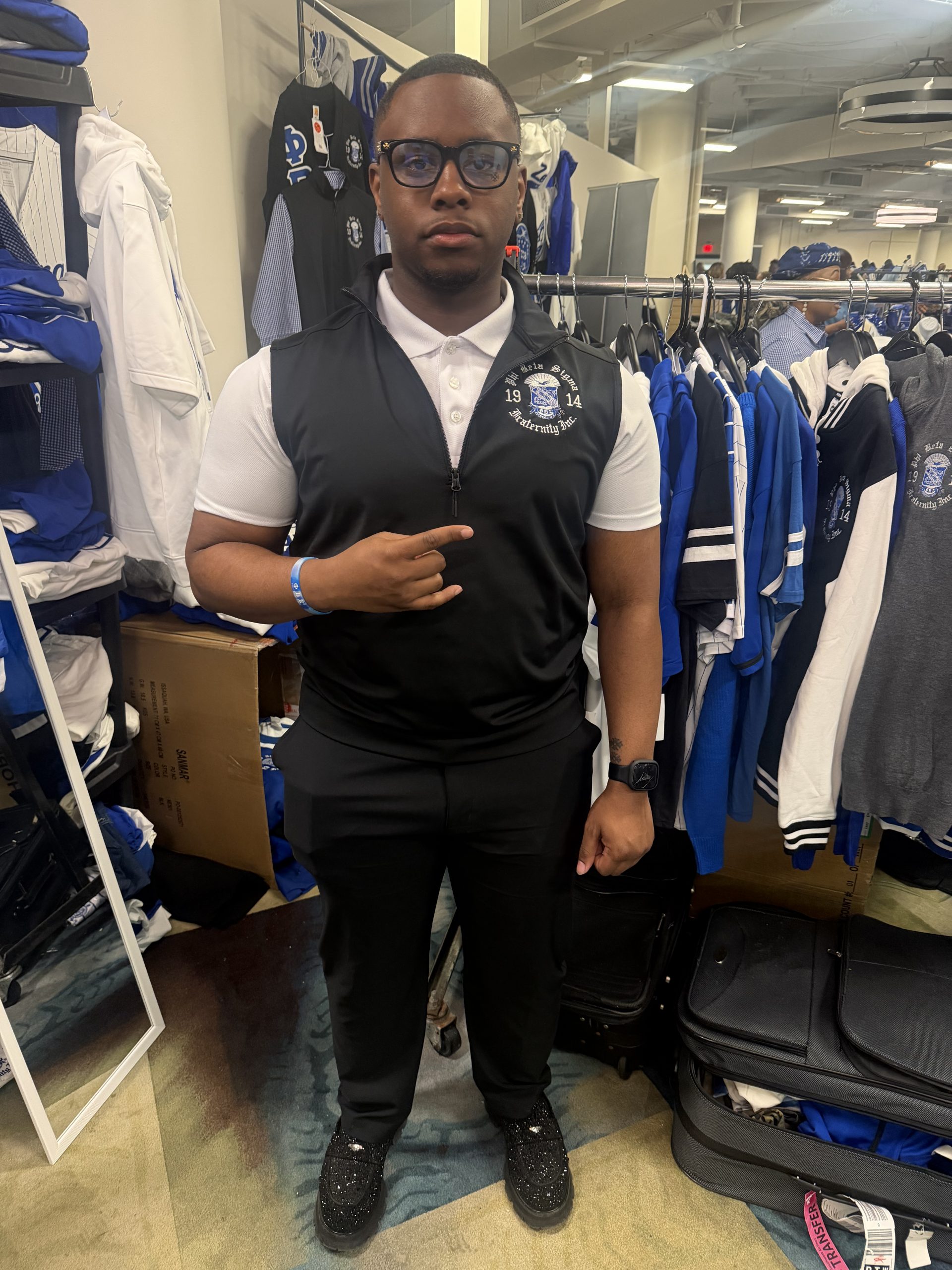 Sigma 1/4 zip dry fit vest